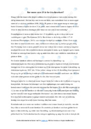 Bør menn være 25 år for å ta førerkort