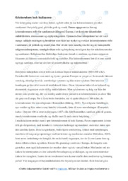 Kristendommens rolle for samfunnsutviklingen i Europa