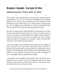Brødre i blodet | fra bok til film