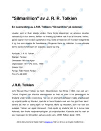 Silmarillion