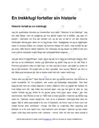 En trekkfugl forteller sin historie