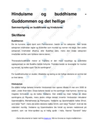 Hinduisme og buddhisme | Guddommen og det hellige