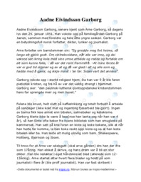 Aadne Eivindsson Garborg