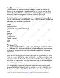 Å dissekere hjertet og lungene til en gris