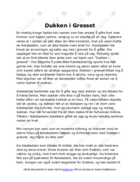 Dukken i Gresset