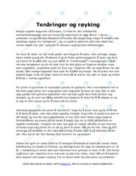 Tenåringer og røyking