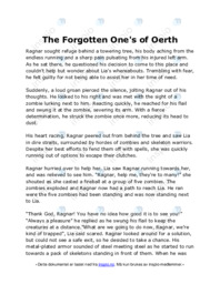 The Forgotten One’s of Oerth