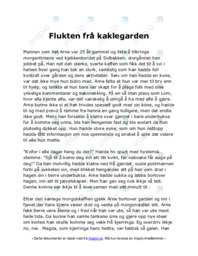 Flukten frå kaklegarden