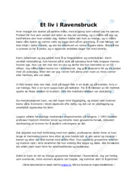 Et liv i Ravensbruck