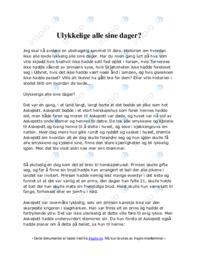 Ulykkelige alle sine dager