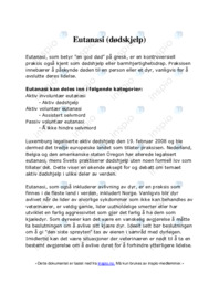 Eutanasi (dødskjelp)