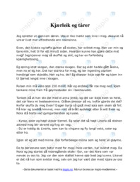 Kjærleik og tårer
