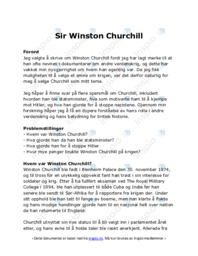 Sir Winston Churchill