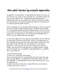 Min aller første og eneste kjæreste