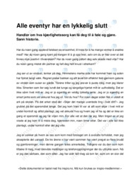 Alle eventyr har en lykkelig slutt