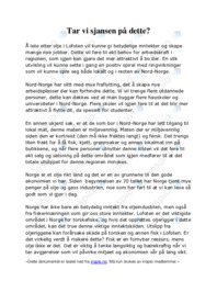 Tar vi sjansen på dette?