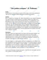 The golden compass | P. Pullman
