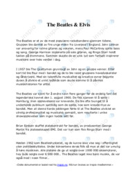 The Beatles & Elvis