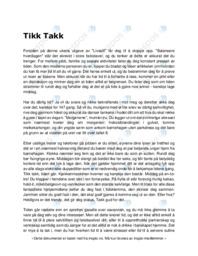 Tikk Takk