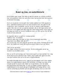 Knut og Jon, en naturhistorie