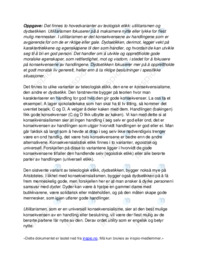 Teologisk etikk, dydsetikk og utilitarisme