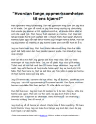 Hvordan fange oppmerksomheten til ens kjære