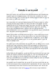 Enkelte er an krystall