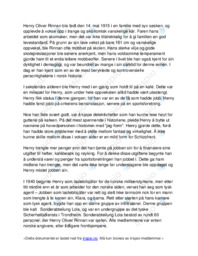 En kort presentasjon om Henry Rinnan