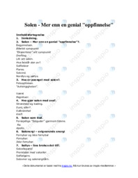 Solen | Mer enn en genial  “oppfinnelse”