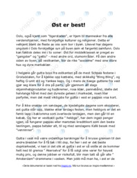 Øst er best!
