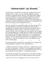 Animal Farm | G. Orwell