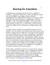 Bowling for Columbine