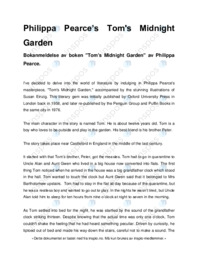 Philippa Pearce’s Tom’s Midnight Garden