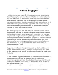 Hansa Bryggeri