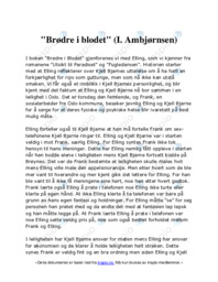 Brødre i blodet  (I. Ambjørnsen)