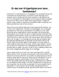 Er kjærlighet virkelig mer enn forelskelse