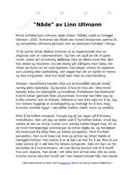 Nåde av Linn Ullmann
