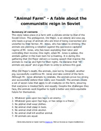 Animal Farm | A fable about the communistic reign in Soviet