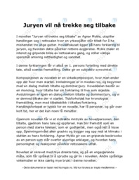 Juryen vil nå trekke seg tilbake