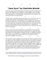 Jane Eyre by Charlotte Brontë