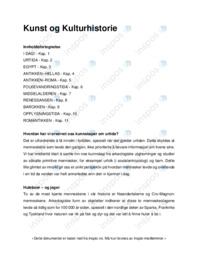 Arbeidsbok i Kunst og Kulturhistorie