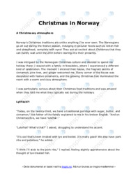 Christmas in Norway