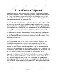 Trixie | Ein hund_s kjærleik