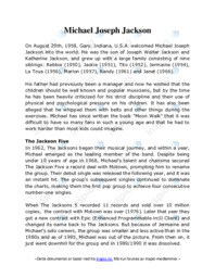 Michael Joseph Jackson