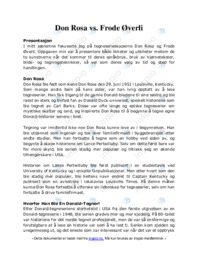 Don Rosa vs. Frode Øverl