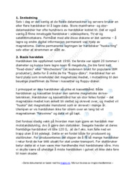 Hvordan en harddisk fungerer