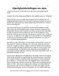 Kjærlighetsfortellingen om Jens