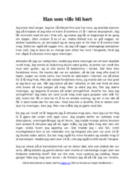 Han som ville bli hørt