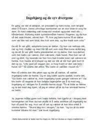 Ingebjørg og de syv dvergene