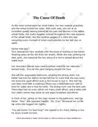 The Cause Of Death